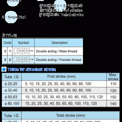 xy lanh khí nén MCJI-3