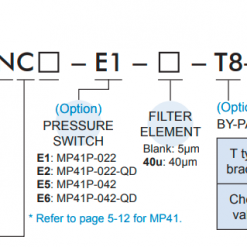 Bộ lọc khí nén MACP302