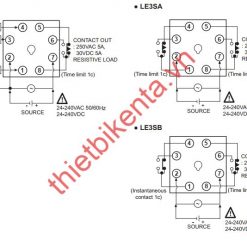 Rơ le Thời Gian LE3S Series