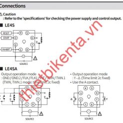 Rơ le Thời Gian LE4S Series